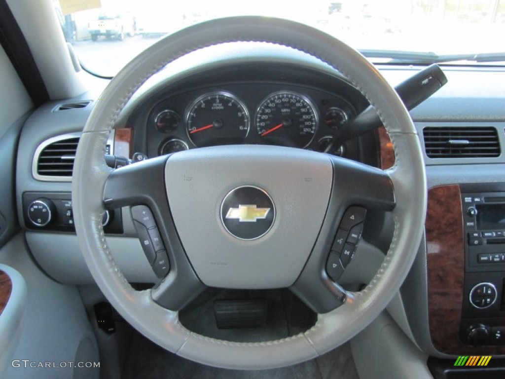 2008 Chevrolet Avalanche LT 4x4 Dark Titanium/Light Titanium Steering Wheel Photo #51707566