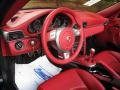 Carrera Red 2009 Porsche 911 Carrera 4S Cabriolet Steering Wheel