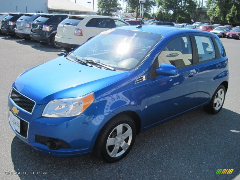 2009 Aveo Aveo5 LS - Bright Blue / Charcoal photo #3