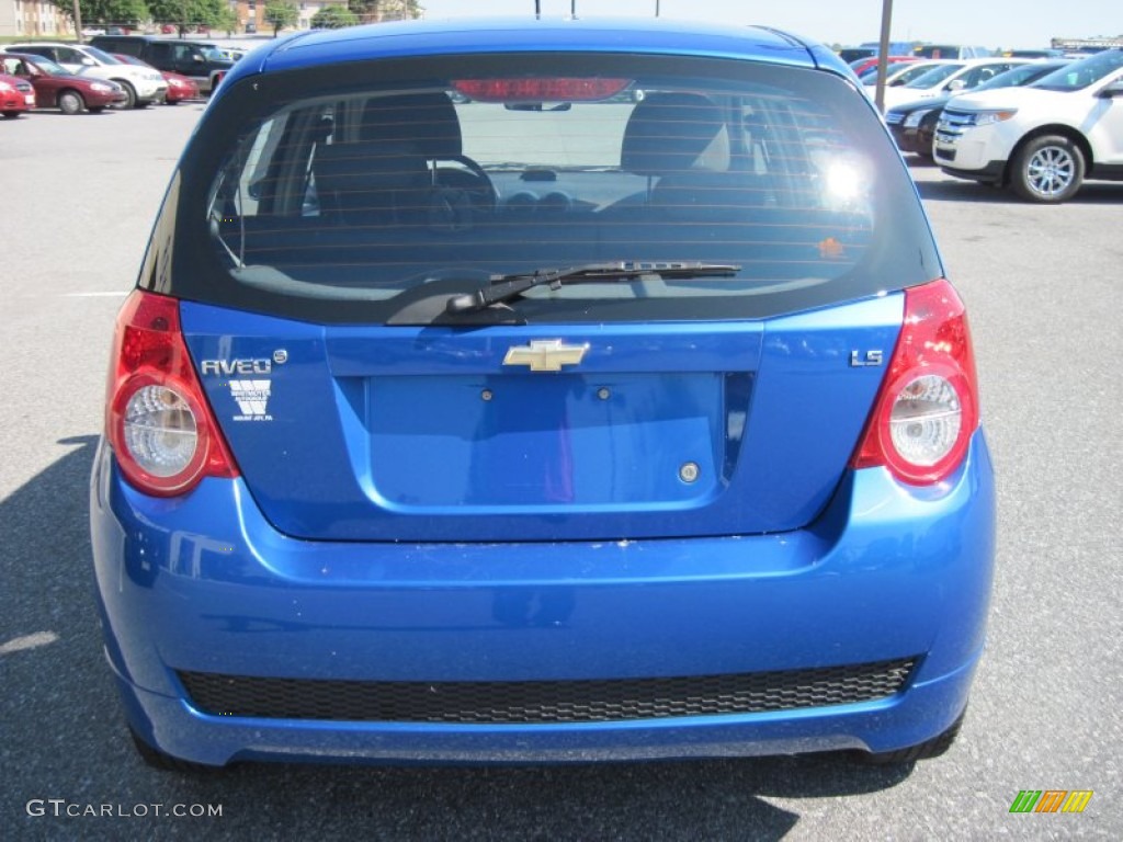 2009 Aveo Aveo5 LS - Bright Blue / Charcoal photo #8