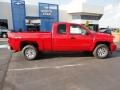 2011 Victory Red Chevrolet Silverado 1500 LS Extended Cab 4x4  photo #8