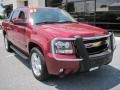 2007 Sport Red Metallic Chevrolet Avalanche LTZ 4WD  photo #2