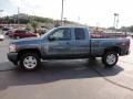 2011 Blue Granite Metallic Chevrolet Silverado 1500 LT Extended Cab 4x4  photo #4