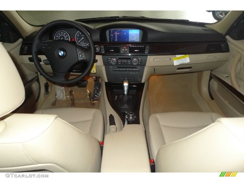 2011 BMW 3 Series 328i xDrive Sedan Beige Dashboard Photo #51709609