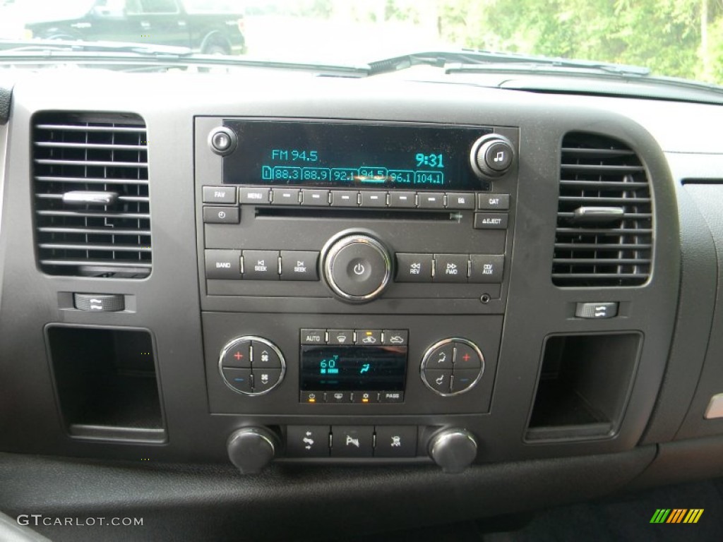 2010 Silverado 1500 LT Extended Cab - Taupe Gray Metallic / Ebony photo #23