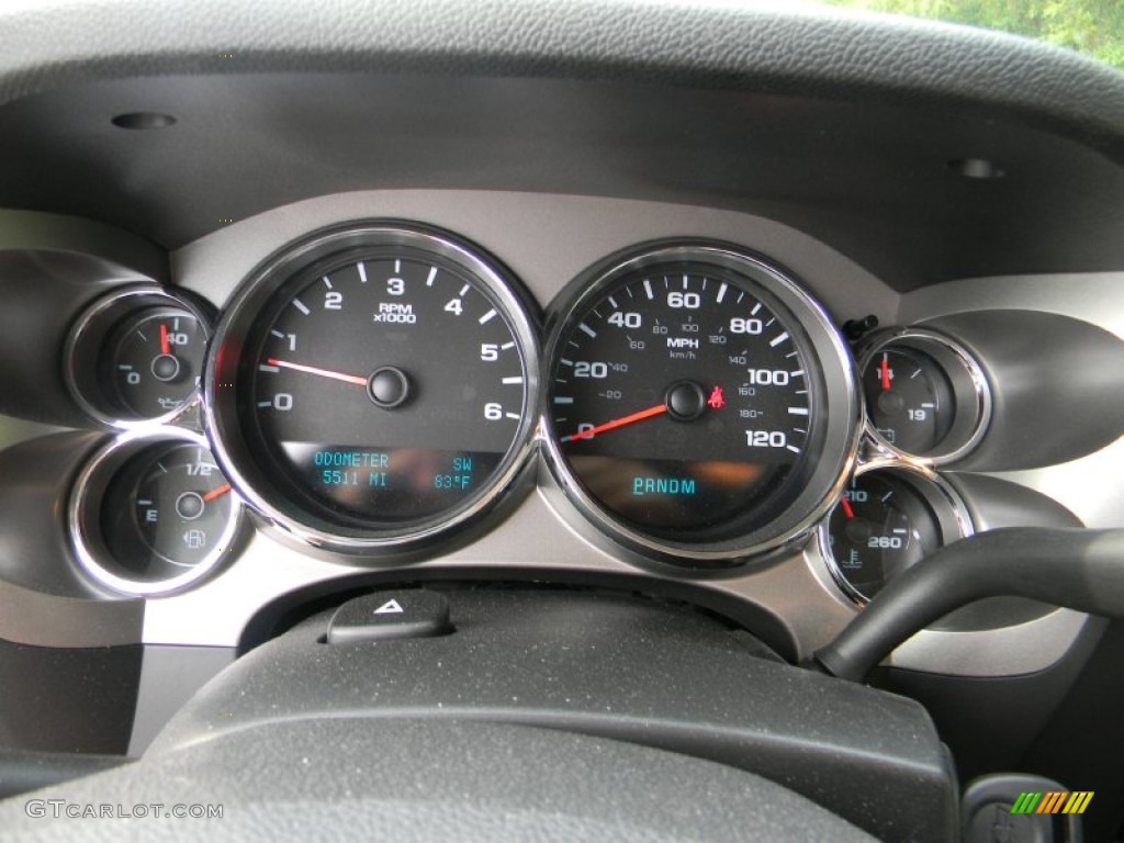 2010 Silverado 1500 LT Extended Cab - Taupe Gray Metallic / Ebony photo #24