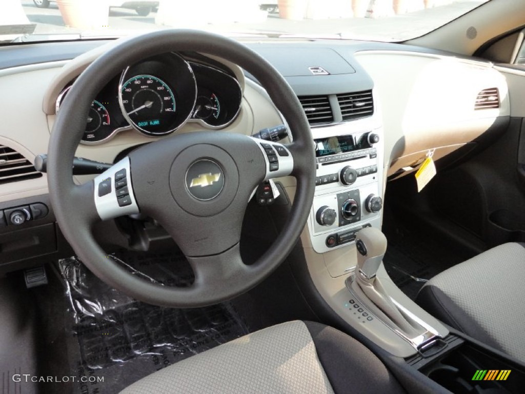 2012 Chevrolet Malibu LS Cocoa/Cashmere Dashboard Photo #51710008