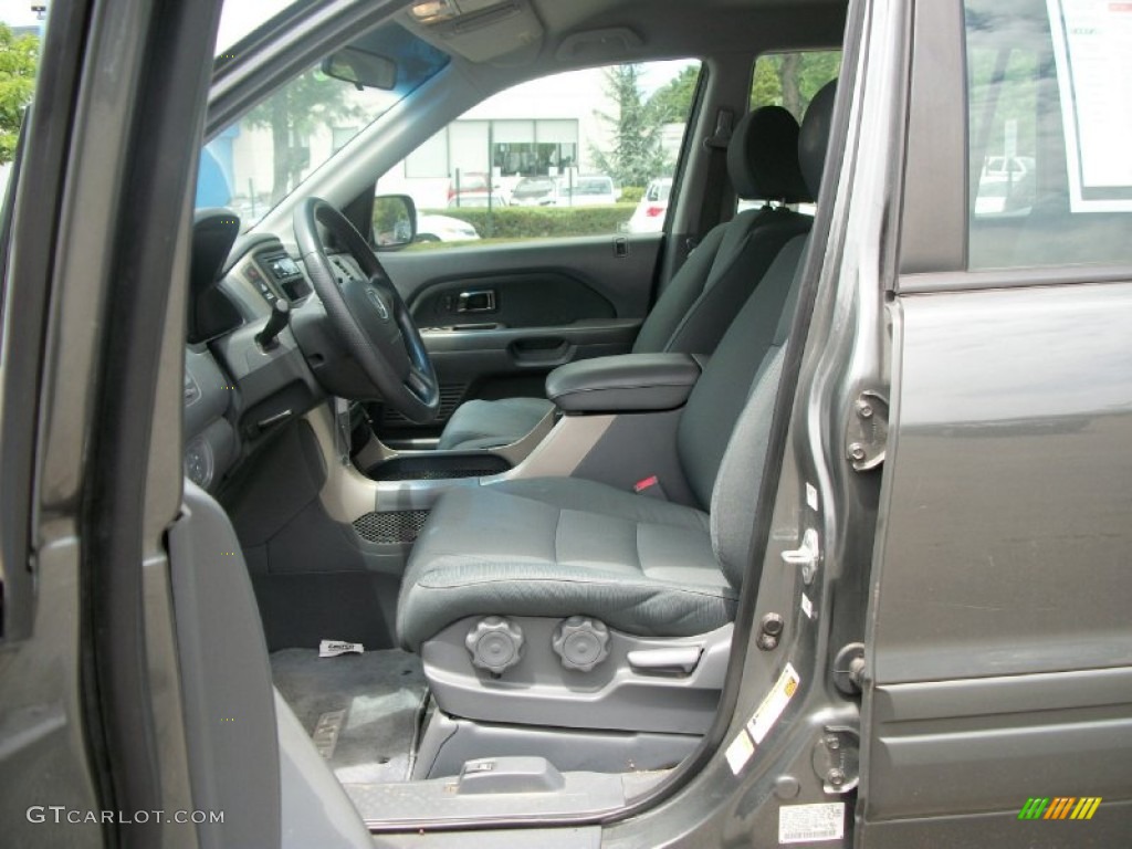 2007 Pilot LX 4WD - Nimbus Gray Metallic / Gray photo #14