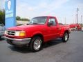 Bright Red - Ranger XLT Regular Cab Photo No. 3