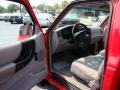 Medium Graphite 1997 Ford Ranger XLT Regular Cab Interior Color