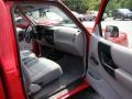 Medium Graphite 1997 Ford Ranger XLT Regular Cab Interior Color