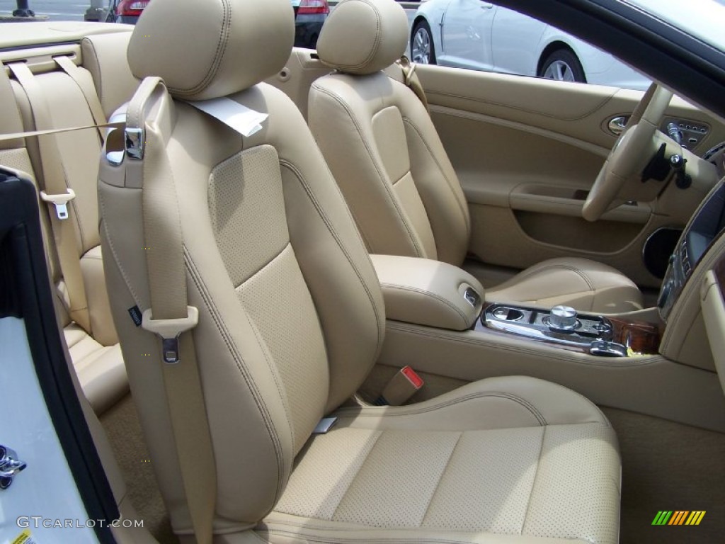 Caramel/Caramel Interior 2011 Jaguar XK XK Convertible Photo #51711391