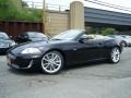 Ebony Black 2011 Jaguar XK XKR Convertible Exterior