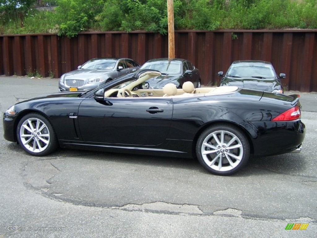Ebony Black 2011 Jaguar XK XKR Convertible Exterior Photo #51711610