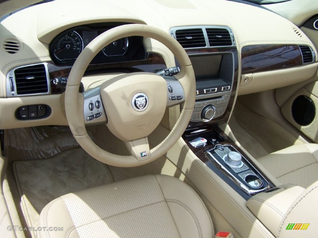 Caramel/Caramel Interior 2011 Jaguar XK XKR Convertible Photo #51711889