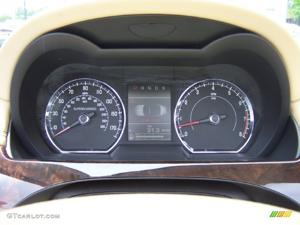 2011 Jaguar XK XKR Convertible Gauges Photo #51711937
