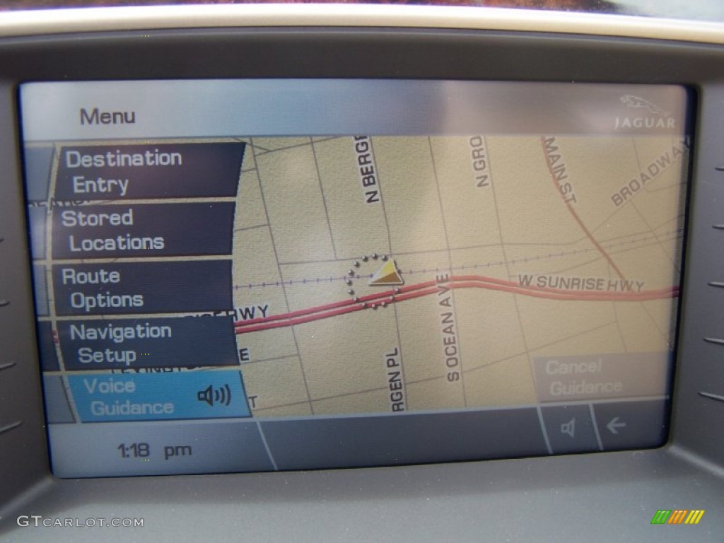 2011 Jaguar XK XKR Convertible Navigation Photo #51711997