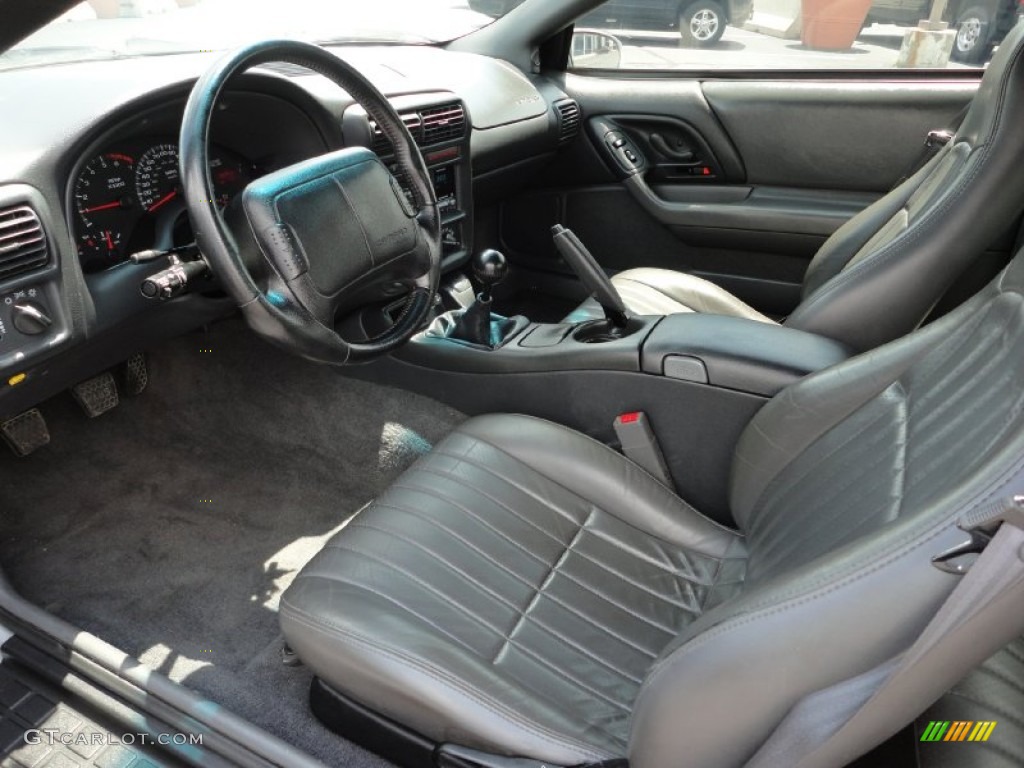 Dark Grey Interior 1997 Chevrolet Camaro Z28 Coupe Photo