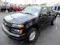 2005 Black Chevrolet Colorado LS Crew Cab 4x4  photo #3