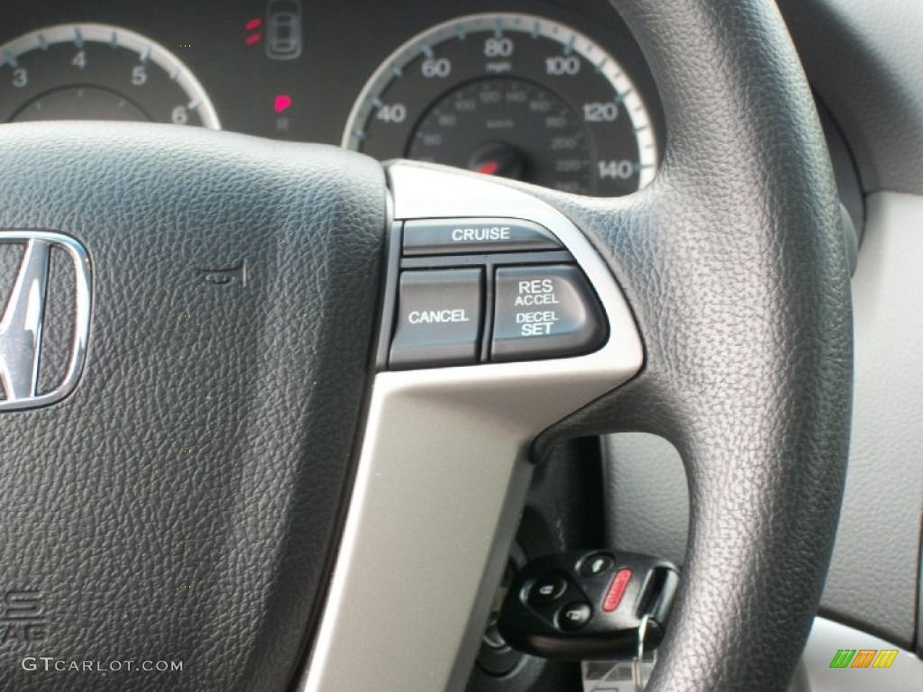 2009 Accord EX Sedan - Alabaster Silver Metallic / Gray photo #21