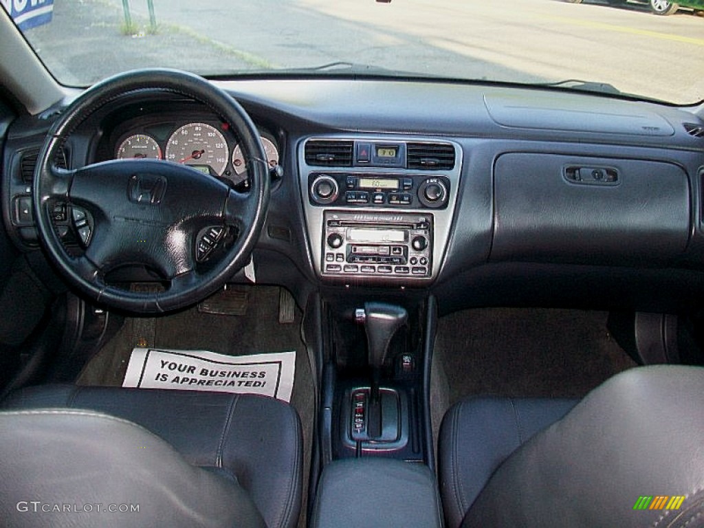 2001 Accord EX V6 Coupe - Nighthawk Black Pearl / Charcoal photo #11