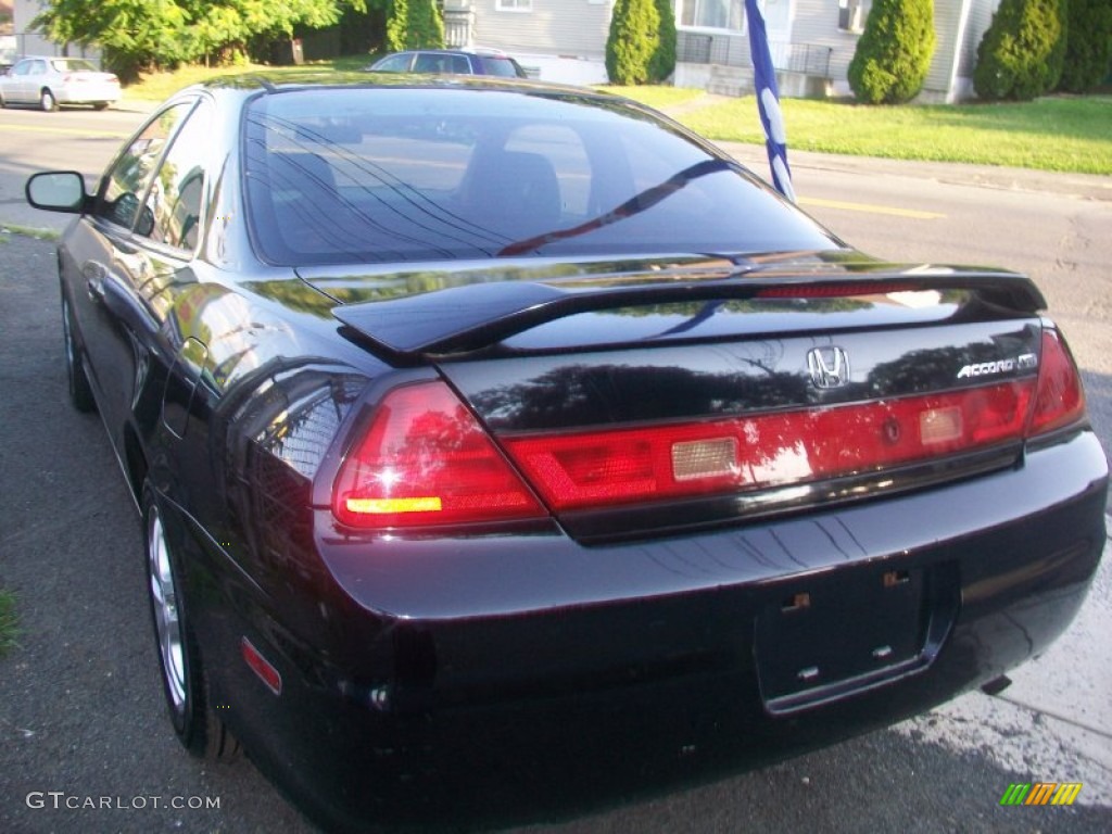 2001 Accord EX V6 Coupe - Nighthawk Black Pearl / Charcoal photo #20