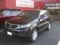 2012 Ebony Black Kia Sorento LX  photo #1