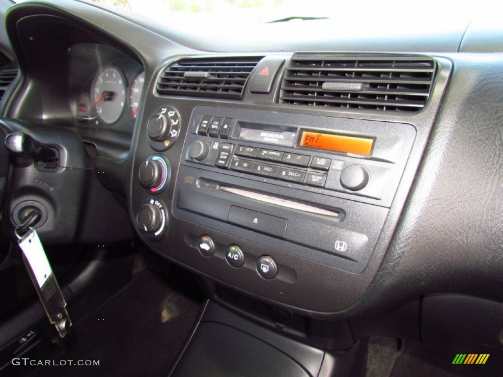 2002 Honda Civic LX Coupe Controls Photo #51716404