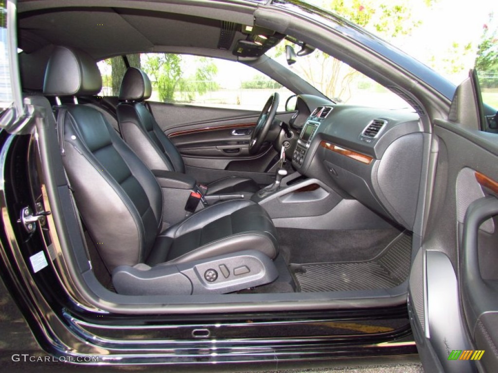 Titan Black Interior 2008 Volkswagen Eos Lux Photo #51717103