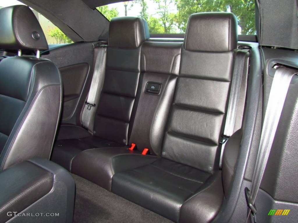 Titan Black Interior 2008 Volkswagen Eos Lux Photo #51717130
