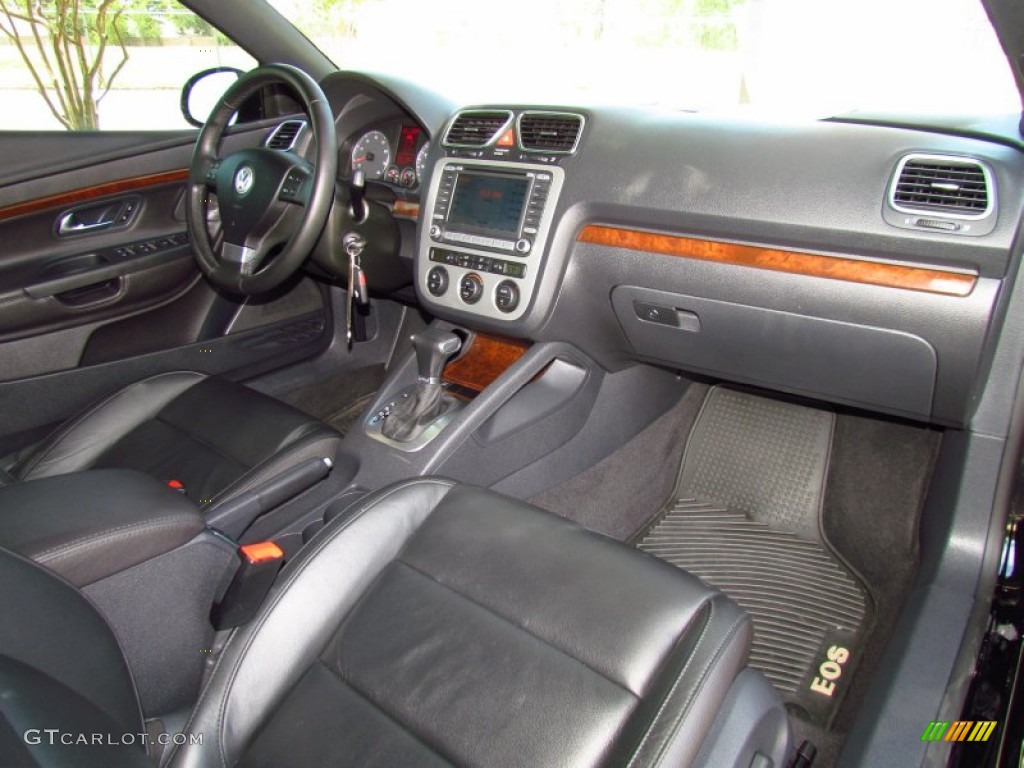 Titan Black Interior 2008 Volkswagen Eos Lux Photo #51717154