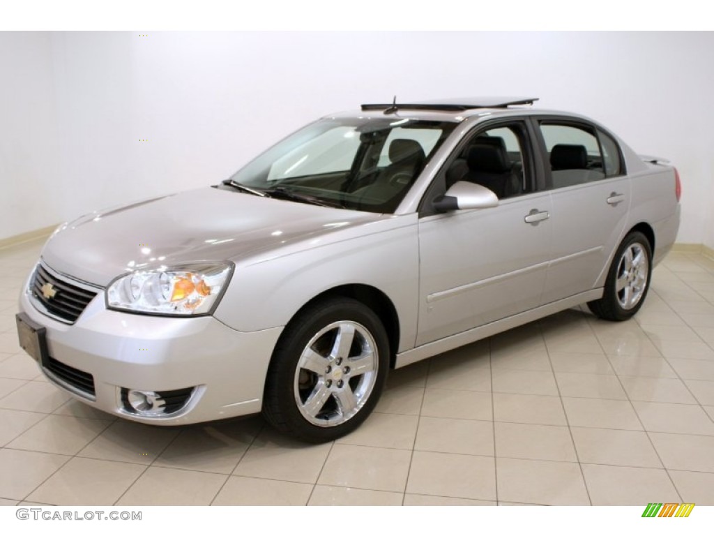 2006 Malibu LTZ Sedan - Silverstone Metallic / Ebony Black photo #3