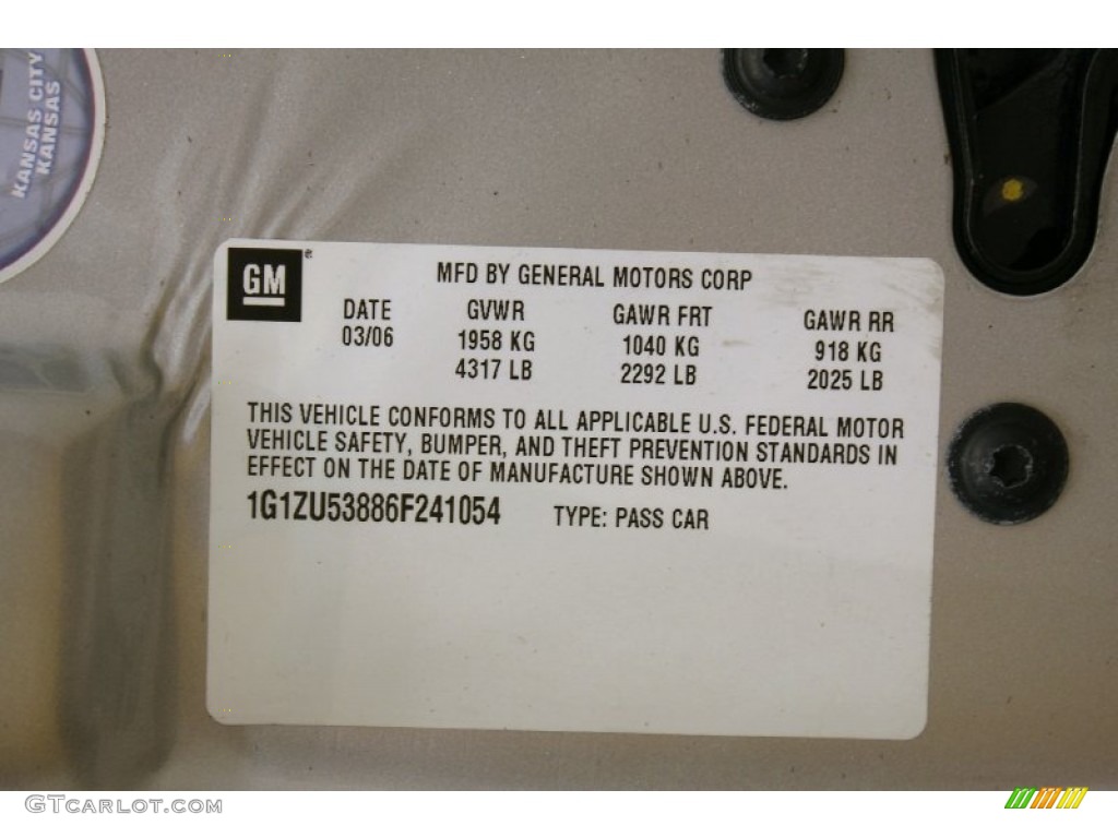 2006 Malibu LTZ Sedan - Silverstone Metallic / Ebony Black photo #19