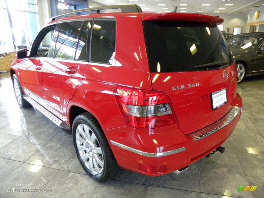 2011 GLK 350 - Mars Red / Almond/Black photo #5