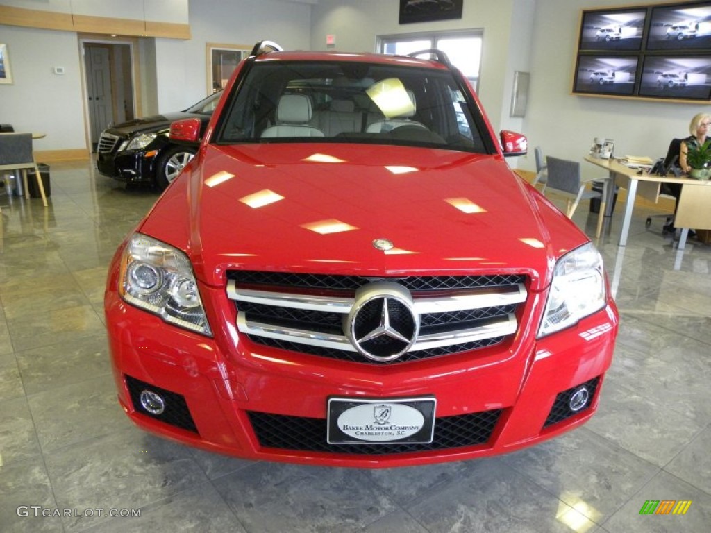 2011 GLK 350 - Mars Red / Almond/Black photo #11