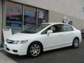 Taffeta White - Civic LX Sedan Photo No. 1