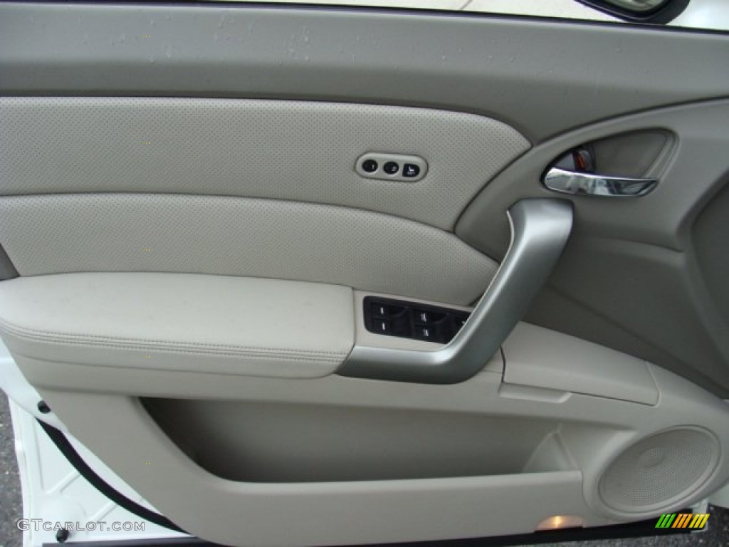 2010 Acura RDX SH-AWD Taupe Door Panel Photo #51718891