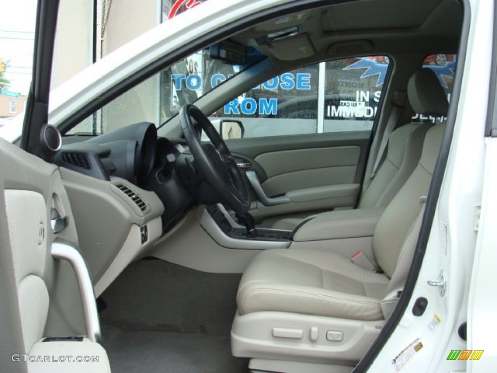 2010 RDX SH-AWD - White Diamond Pearl / Taupe photo #7