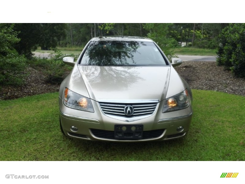 2005 RL 3.5 AWD Sedan - Desert Mist Metallic / Ebony photo #7