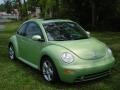 2004 Cyber Green Metallic Volkswagen New Beetle GLS 1.8T Coupe  photo #3