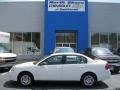 2007 White Chevrolet Malibu LS Sedan  photo #1