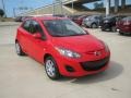 True Red 2011 Mazda MAZDA2 Sport Exterior