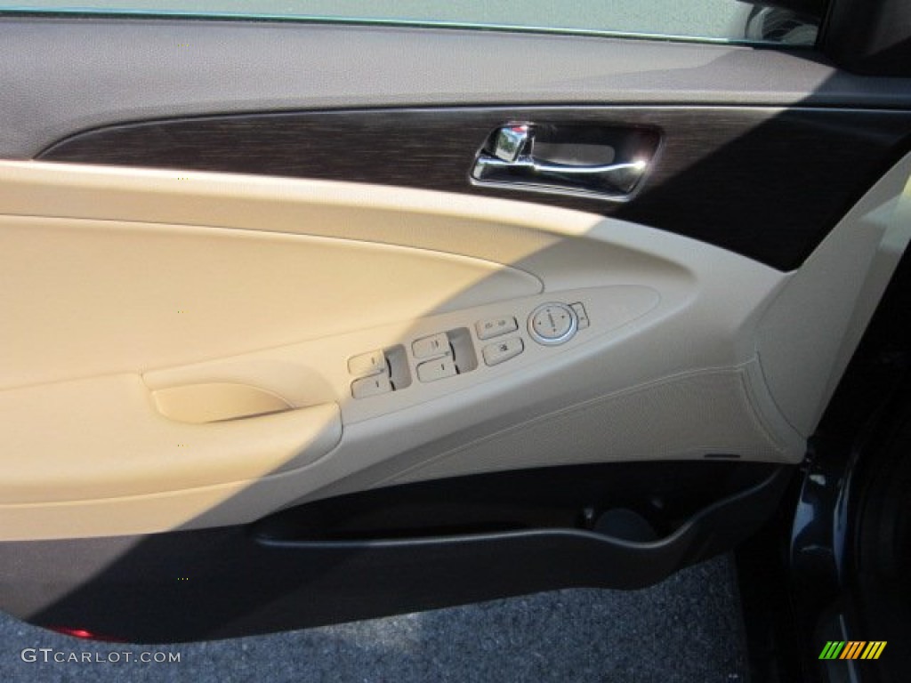 2011 Sonata Limited - Pacific Blue Pearl / Camel photo #12