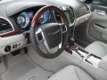 2011 Chrysler 300 Black/Light Frost Beige Interior Dashboard Photo