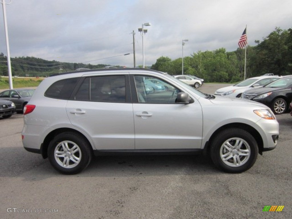 Moonstone Silver 2011 Hyundai Santa Fe GLS AWD Exterior Photo #51720475