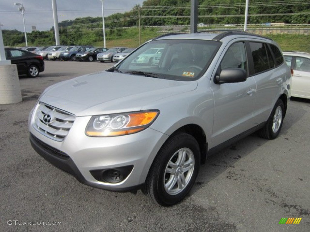Moonstone Silver 2011 Hyundai Santa Fe GLS AWD Exterior Photo #51720514