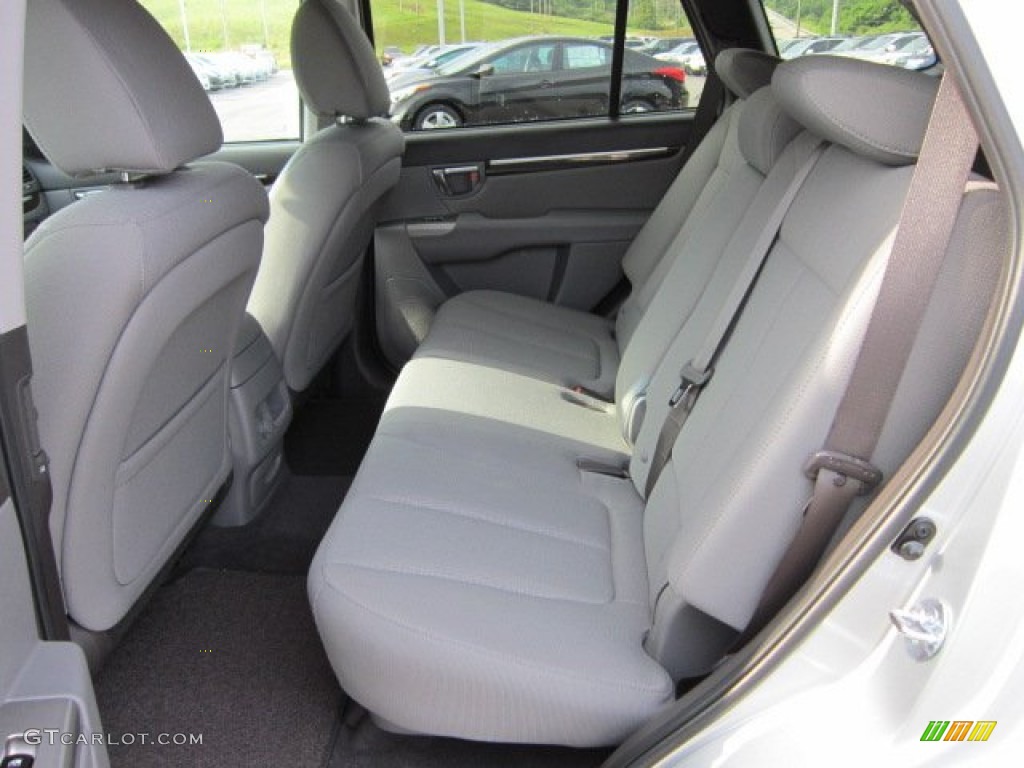 Gray Interior 2011 Hyundai Santa Fe GLS AWD Photo #51720544