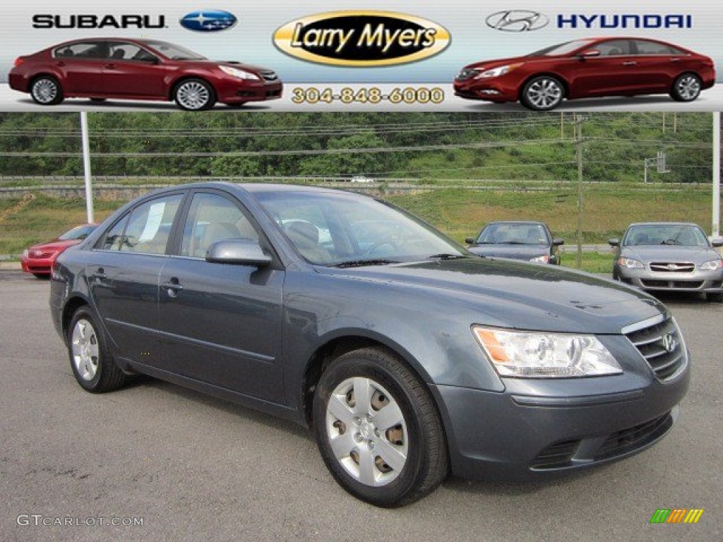 Slate Blue Hyundai Sonata