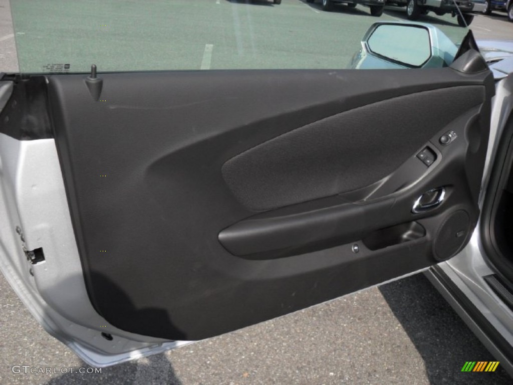 2011 Chevrolet Camaro SS Coupe Black Door Panel Photo #51721366