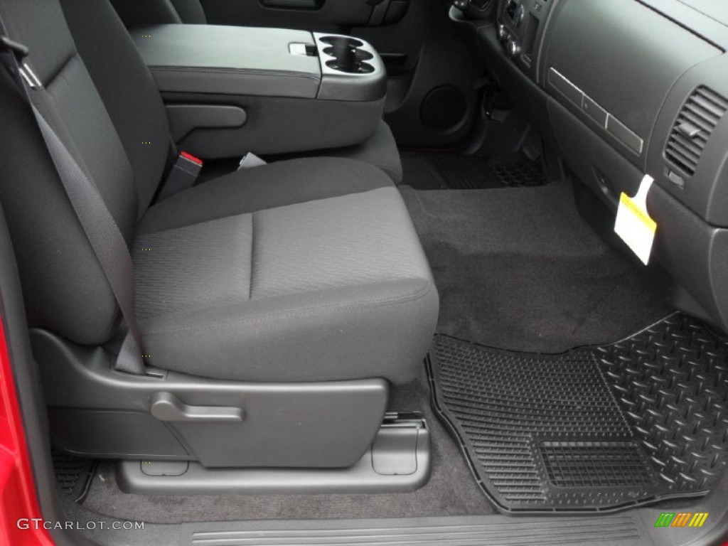 2011 Silverado 1500 LT Crew Cab - Victory Red / Ebony photo #18